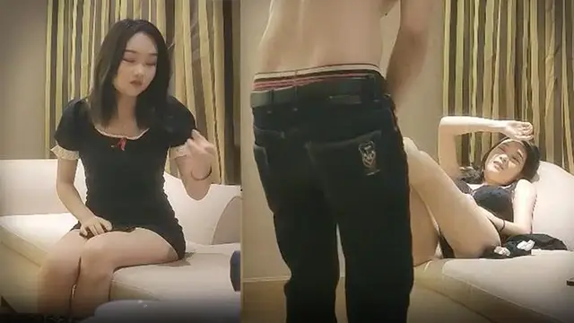 【小馬尋花】約D罩杯文靜外圍小姐姐 解開內衣揉捏奶子 扶在床邊站立後入