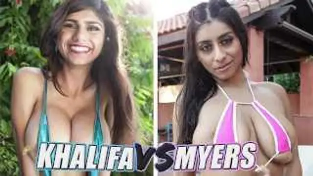 BANGBROS - 山羊之戰：米婭·哈利法 vs 維奧萊特·邁爾斯